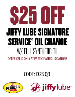 Jiffy Lube Additional Services Coupon